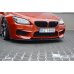 Накладка сплиттер на передний бампер на BMW M6 F06 Gran Coupe